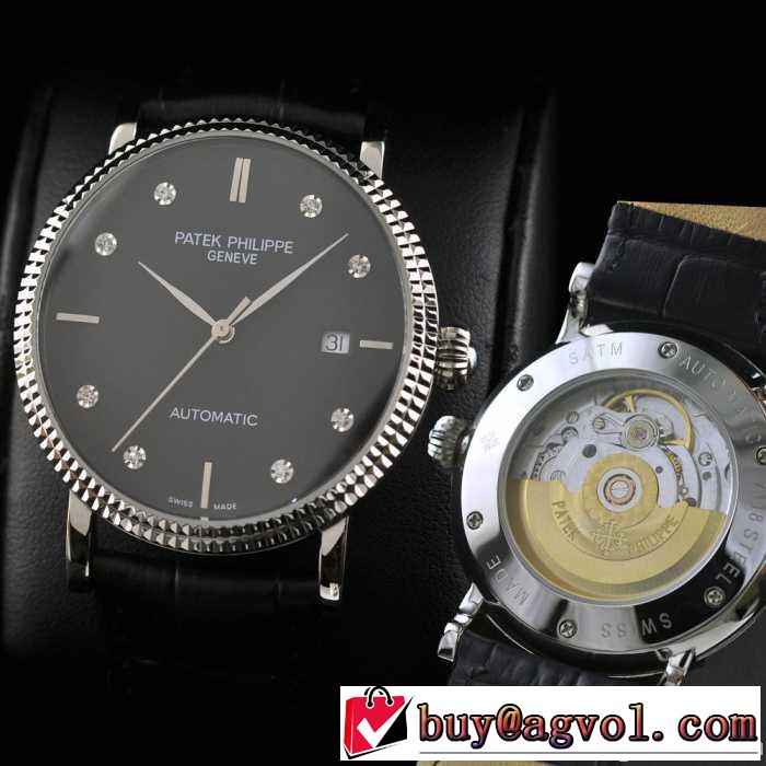 自動巻き スイスムーブメント  男性用腕時計 patek philippe philippe パテックフィリップ  メンズ腕時計